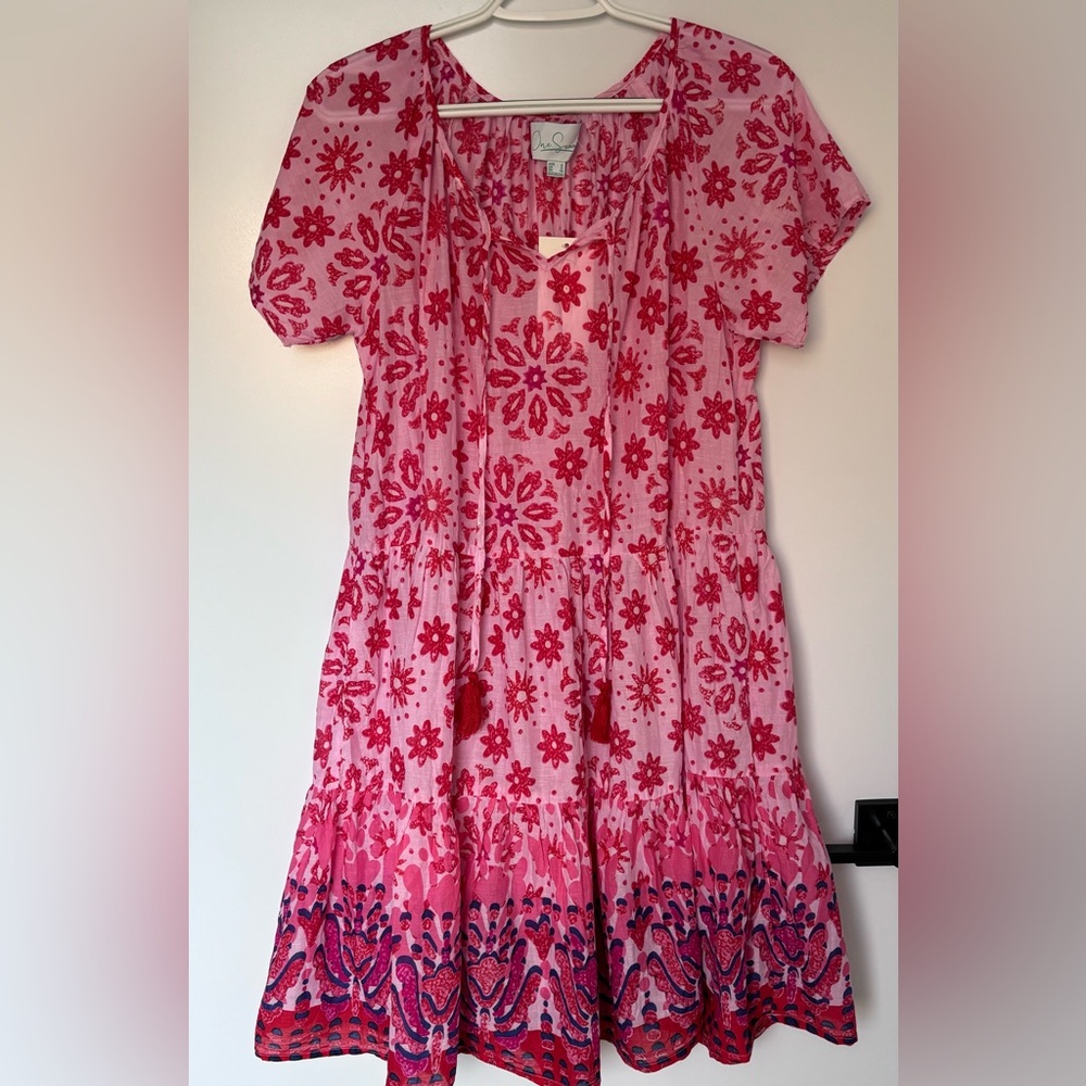 NWT One Summer” 100% Cotton vacation beach summer dress